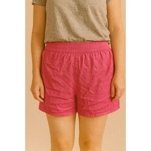 Old Navy Womens Hot Pink Comfort Waistband Casual Shorts - Medium